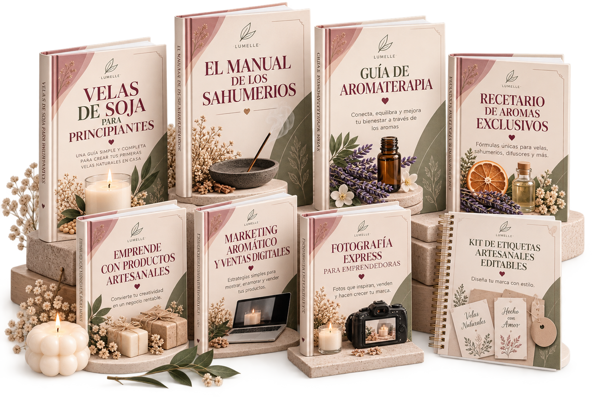 El Arte de Crear Velas + 9 Bonus de Regalo!! 🎁💖